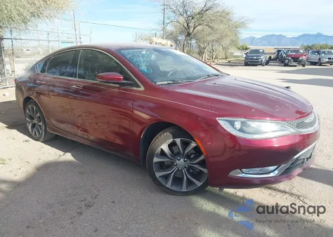 2015 Chrysler 200 C z USA, uszkodzony, nr VIN 1C3CCCCB8FN622249